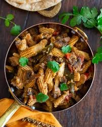 Chilly Mushroom Baby Corn
